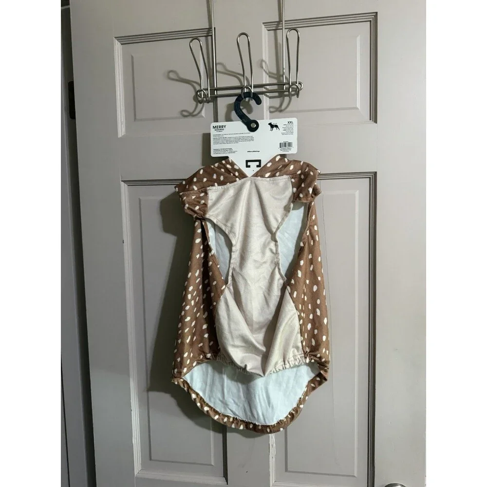 Mary Makings Dog Hoodie Reindeer NWT Size XXL Petco